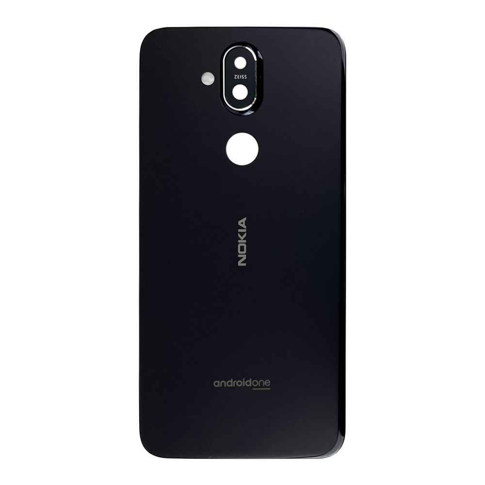 Задня частина корпусу Nokia 8.1 / Nokia X7 Black (з склом камери) Original (PRC)