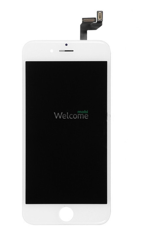 Дисплей iPhone 6S в зборі з сенсором та рамкою white (On-cell)