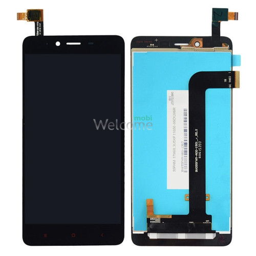 LCD Xiaomi Redmi Note 2 with touchscreen black orig (LCD TEST)