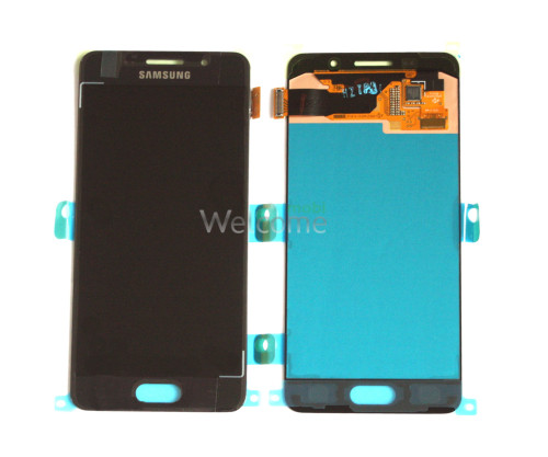 Дисплей Samsung SM-A310F Galaxy A3 (2016) в зборі з сенсором black service orig
