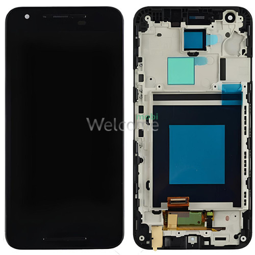 Дисплей LG H791 Nexus 5X 16GB в зборі з сенсором та рамкою black 