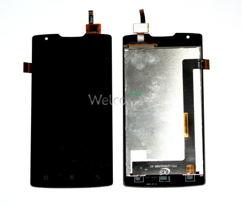 Дисплей Lenovo A1000 IdeaPhone в зборі з сенсором black