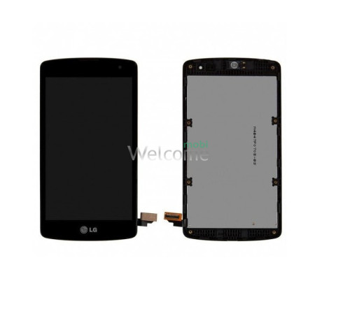 Дисплей LG D295 L Fino Dual/D290 в зборі з сенсором та рамкою black
