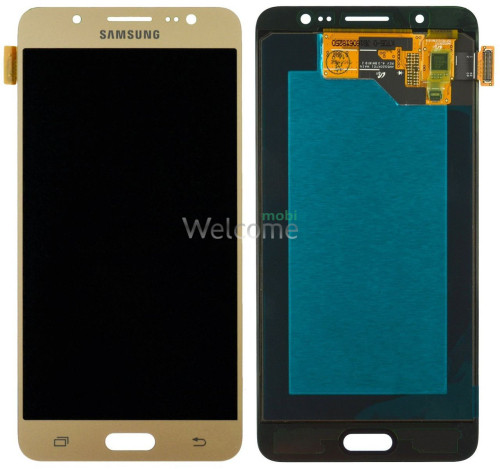 Дисплей Samsung SM-J510H Galaxy J5 (2016) в сборе с сенсором gold service orig