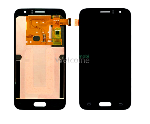 LCD Samsung SM-J120 Galaxy J1 black with touchscreen service orig