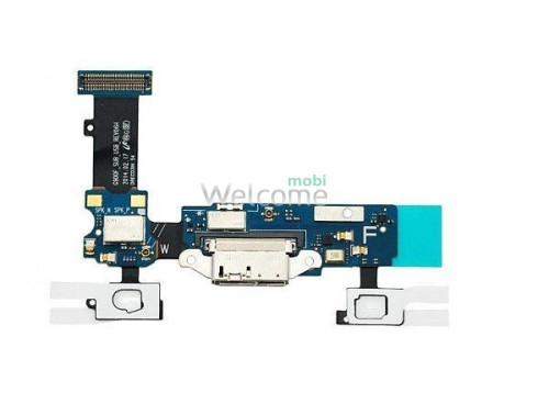 Flex Samsung  G900F Galaxy S5 with charge connector and components