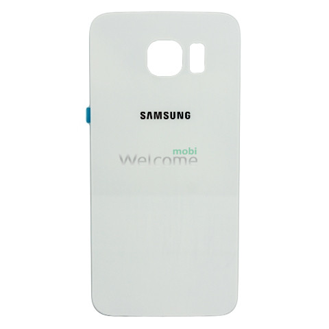 Задня кришка Samsung G920 Galaxy S6 white pearl