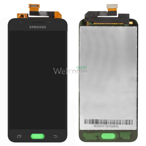 Дисплей Samsung SM-G570F Galaxy J5 Prime (2016) в зборі з сенсором black service orig