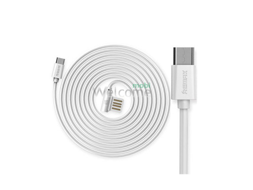 USB кабель micro Remax Rayen RC-075m, 1m white