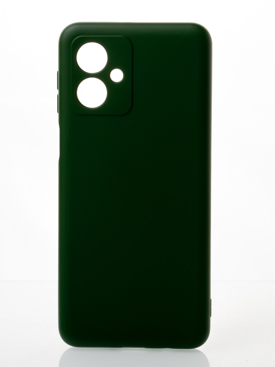 Силиконовый чехол SOFT Silicone Case для Motorola G54 (без лого) темно-зеленый