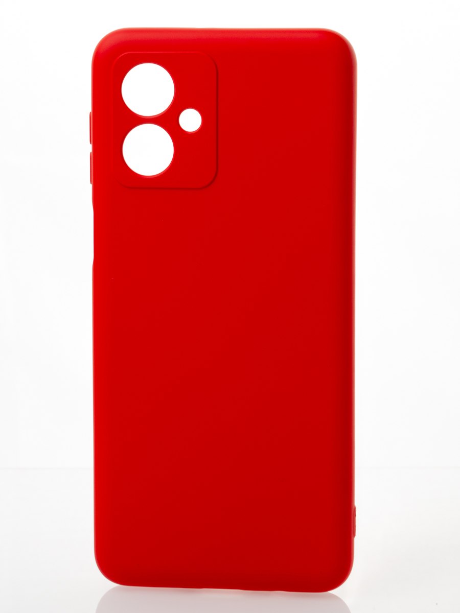 Силіконовий чохол SOFT Silicone Case для телефону Moto G54 (без лого) червоний