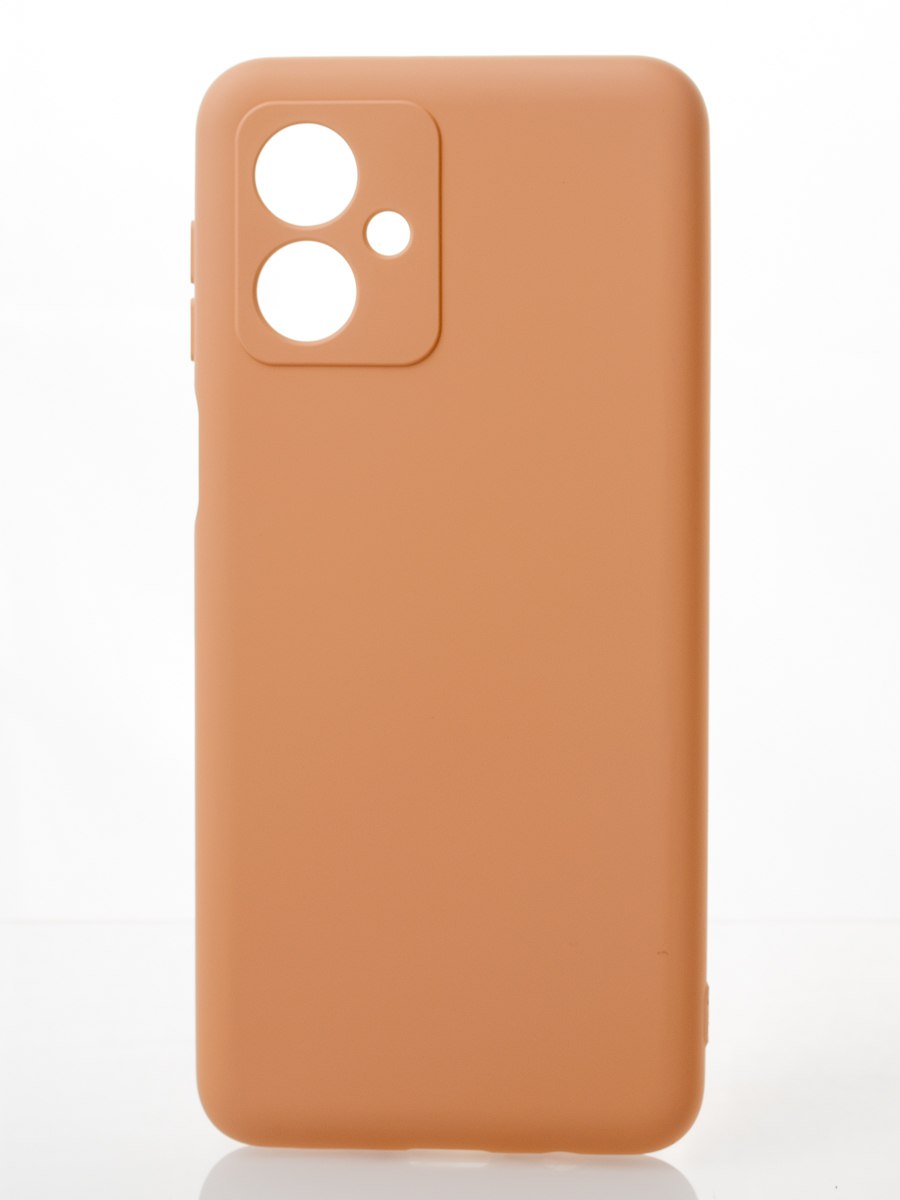 Силіконовий чохол SOFT Silicone Case для телефону Moto G54 (без лого) пудра