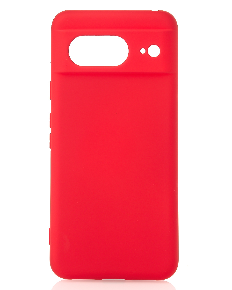 Силіконовий чохол SOFT Silicone Case для телефону Google Pixel 8 (без лого) червоний