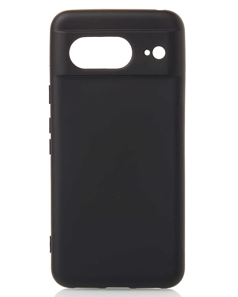 Силіконовий чохол SOFT Silicone Case для телефону Google Pixel 8 (без лого) чорний