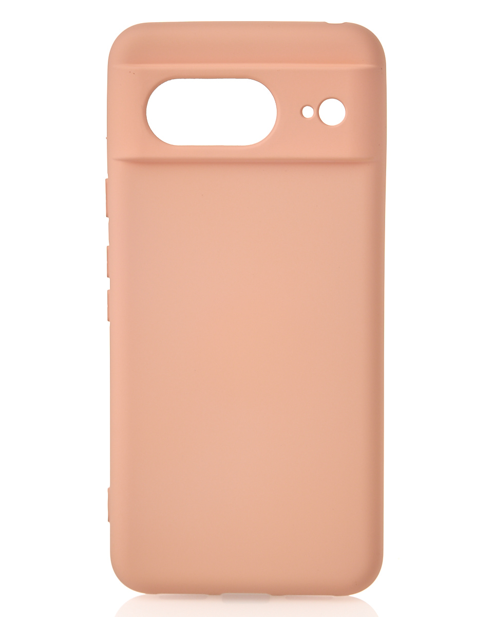 Силіконовий чохол SOFT Silicone Case для телефону Google Pixel 8 (без лого) пудра