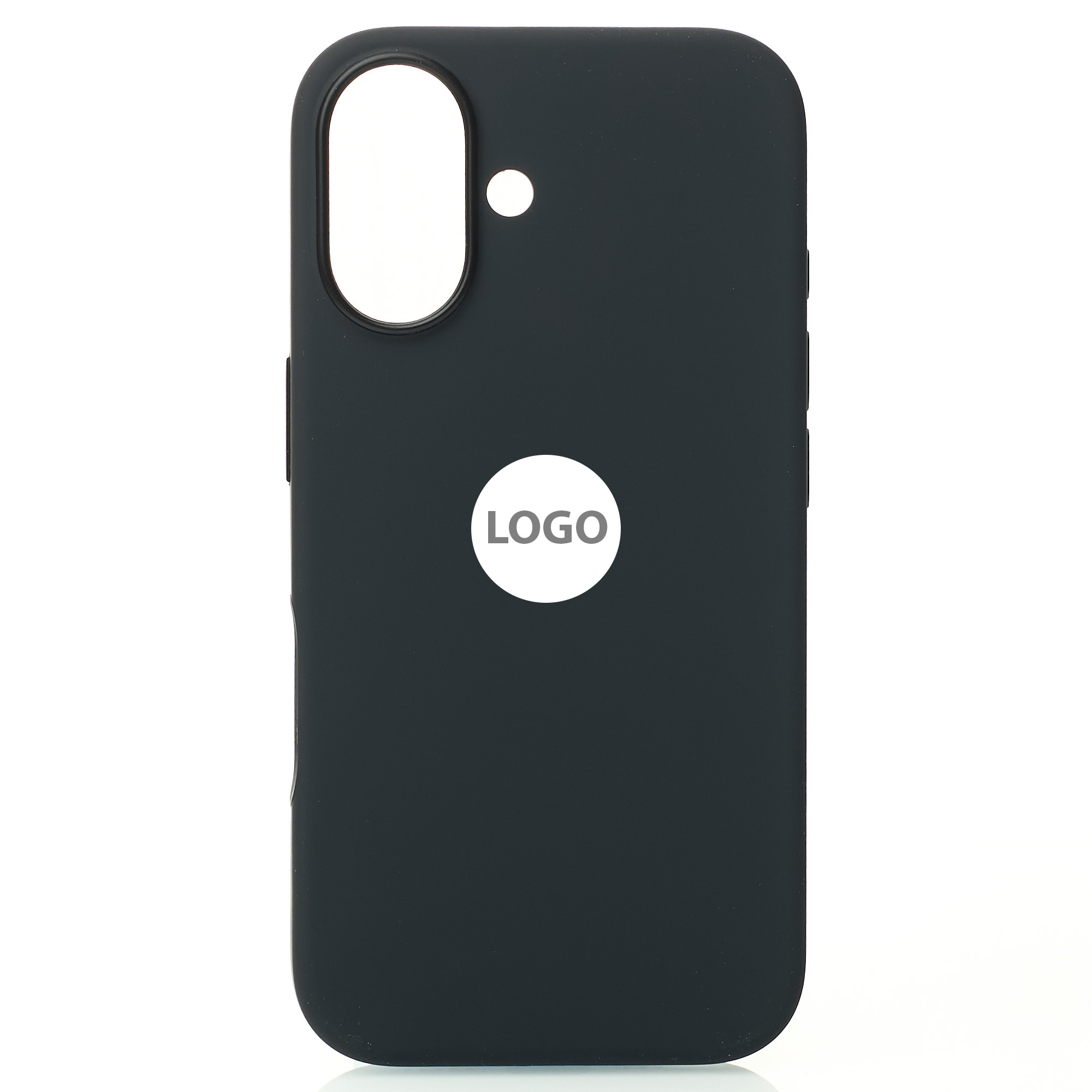 Силіконовий чохол Lux Colors з підтримкою MagSafe для iPhone 16 Plus Black