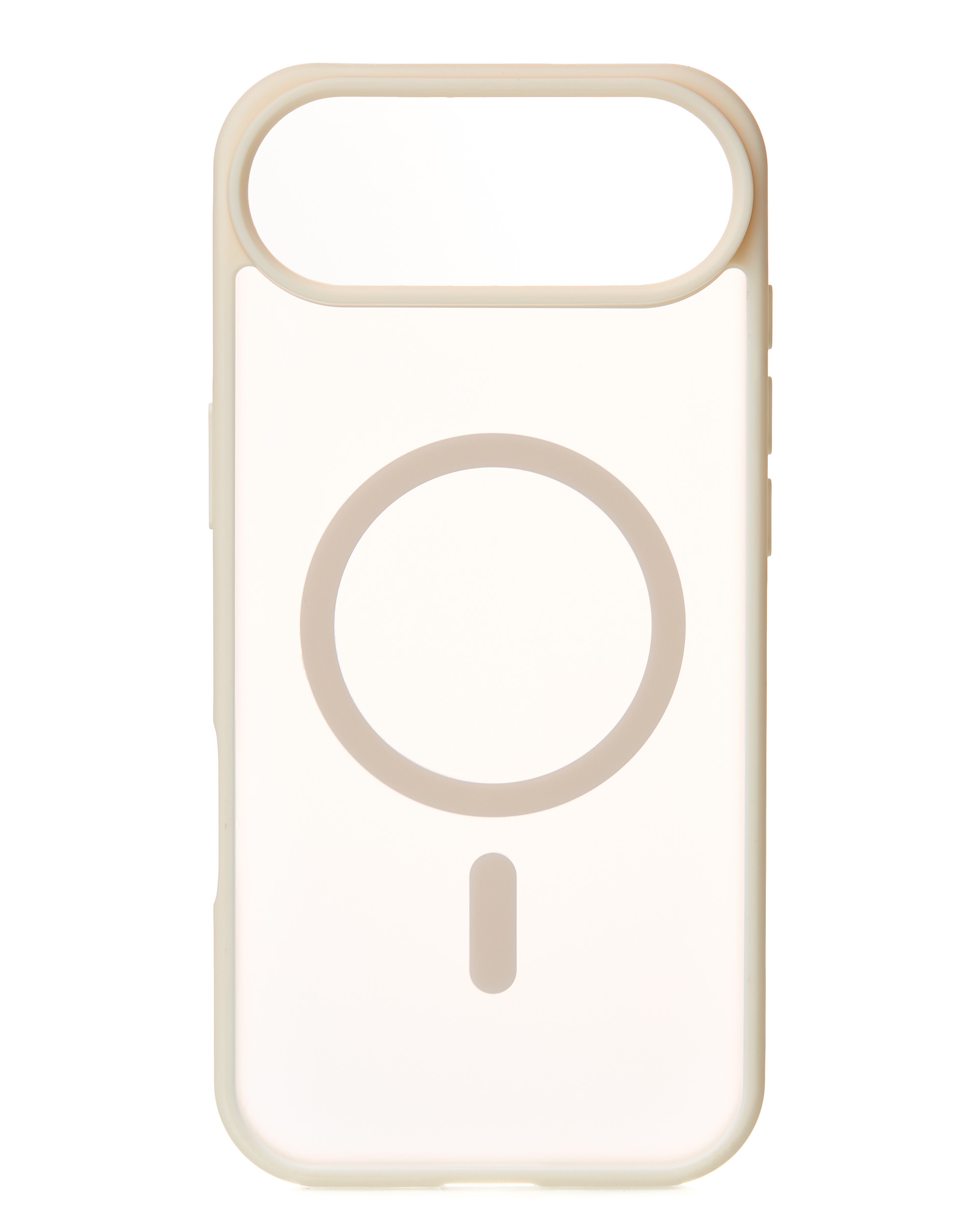 Силіконовий чохол MATTE з підтримкою MagSafe для телефону iPhone 17 AIR antique white