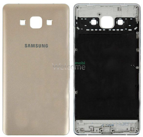 Задня кришка Samsung A700 Galaxy A7 2015 gold