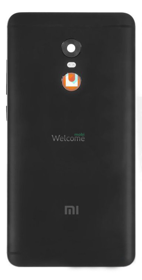 Задня кришка Xiaomi Redmi Note 4 MediaTek/Note 4X 4GB 64GB black (зі склом камери)