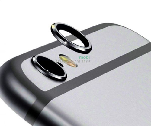 Стекло камеры iPhone 6,iPhone 6 Plus,iPhone 6S,iPhone 6S Plus с рамкой space gray