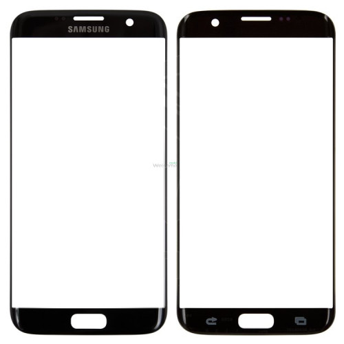 Стекло корпуса Samsung G935 Galaxy S7 Edge black