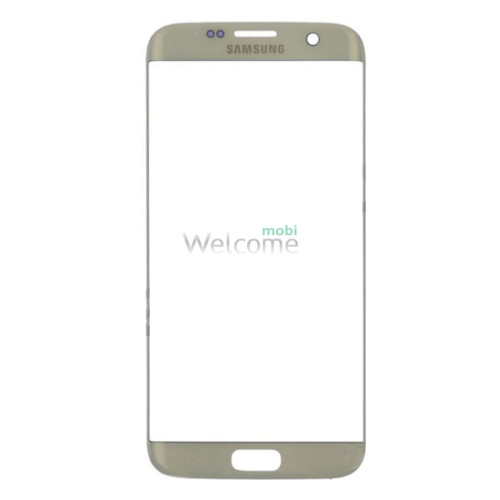 Стекло корпуса Samsung G935 Galaxy S7 Edge white