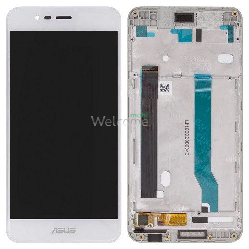 Дисплей ASUS ZenFone 3 Max (ZC520TL) в зборі з сенсором та рамкою white