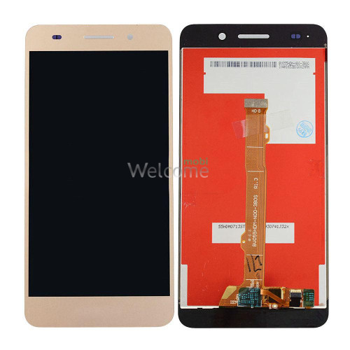 LCD Huawei Y6 II (CAM-L21)/Honor 5A (CAM-AL00) with touchscreen gold