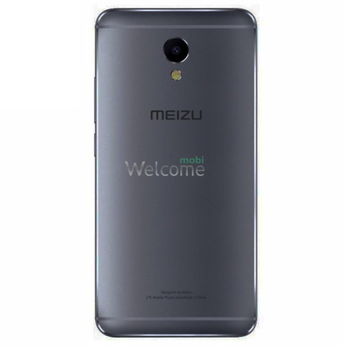 Задня кришка Meizu M5 Note grey (зі склом камери)