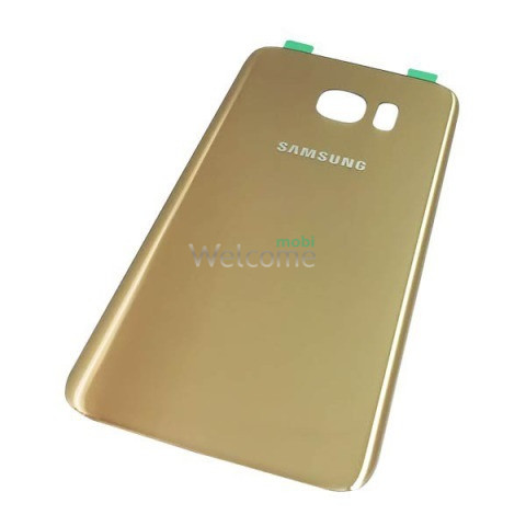 Задняя крышка Samsung G935 Galaxy S7 Edge gold (Original PRC)