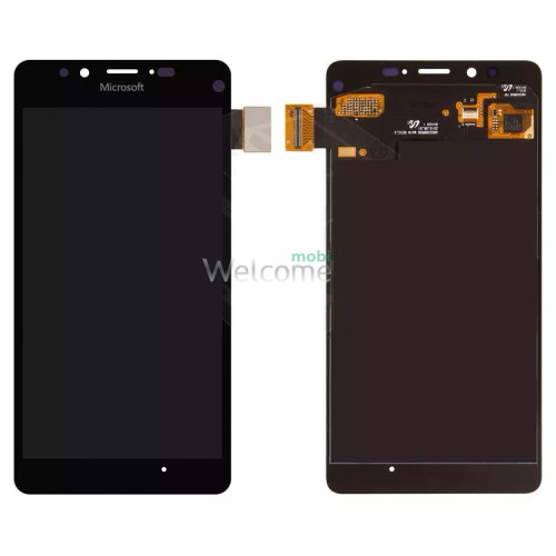 Дисплей Microsoft 950 Lumia (RM-1118) в сборе с сенсором black (оригинал)