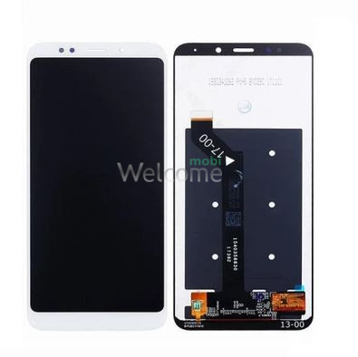 LCD Xiaomi Redmi 5 Plus with touchscreen white orig (LCD TEST)